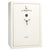 Colonial 35 | Pro Flex Interior | Level 4 Security | 75 Minute Fire Protection | Dimensions: 60.5"(H) x 42"(W) x 22"(D) | Up to 45 Long Guns | White Gloss Black Chrome | Mechanical Lock - Closed