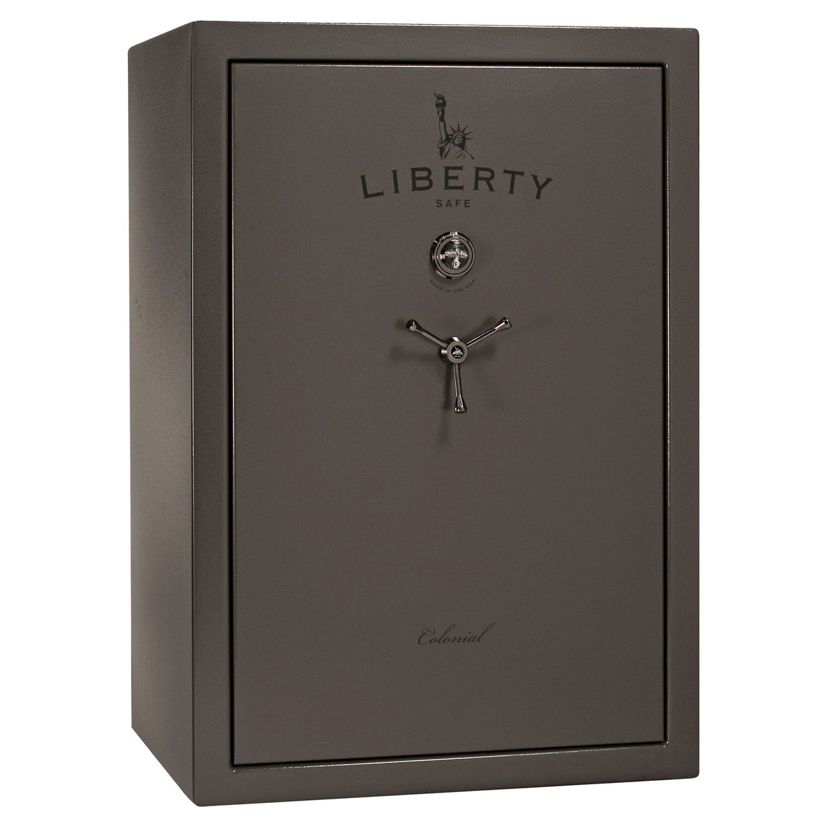 Colonial Series | Level 4 Security | 75 Minute Fire Protection | 35 | DIMENSIONS: 60.5&quot;(H) X 42”(W) X 22&quot;(D*) | Gray Marble | Mechanical Lock - closed
