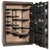 Franklin 45 | Pro Flex Interior | Level 5 Security | 110 Minute Fire Protection | Dimensions: 60.5"(H) x 42"(W) x 27.5"(D) | Up to 60 Long Guns | Bronze Textured | Electronic Lock - Open