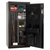 Centurion DLX 24 | Level 1 Security | 40 Minute Fire Protection | Dimensions: 59.5" x 28.25" x 20" | Textured Black | Chrome | Elock - Open Door