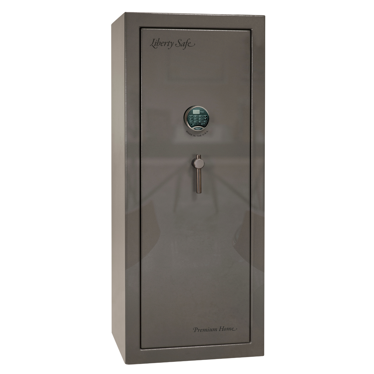 Premium Home Series | Level 7 Security | 2 Hour Fire Protection | 17 | Dimensions: 60.25&quot;(H) x 24.5&quot;(W) x 19&quot;(D) | Gray Gloss - Closed Door